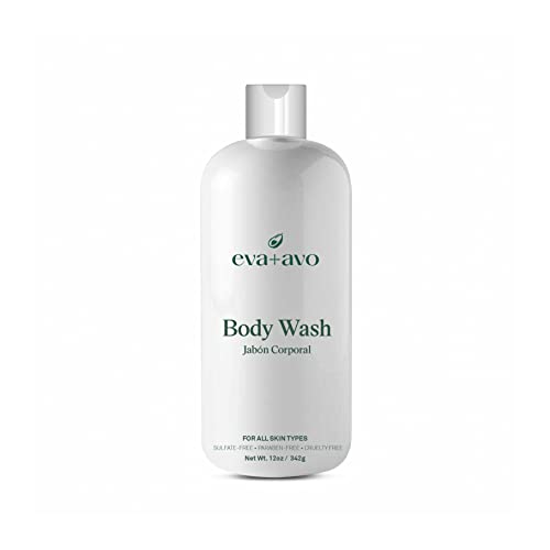 Eva + Avo Body Wash - Nourishing Hydration, Organic Ingredients, Invigorating Aroma - 16oz