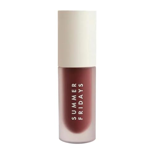 Summer Fridays Dream Lip Oil - Moisturizing Tint, 9 Plant Oils, Non-Sticky - Rosewood Nights, 0.15oz