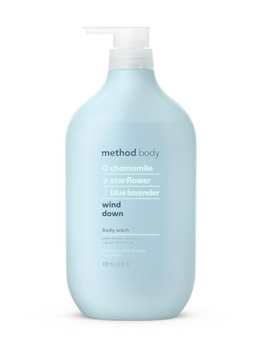 Method Body Wash - Chamomile & Lavender Infusion, Plant-Based Cleansers - 28 oz