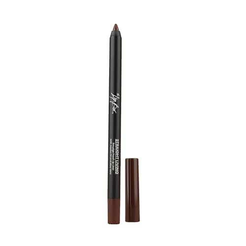 The Lip Bar Lip Liner - Hydrating, Smudge-Proof Formula, Deep Brown Shade - 0.04oz