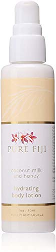 PURE FIJI Body Lotion - Deep Hydration with Coconut Milk & Vitamin E, Tropical Scent - 3 oz