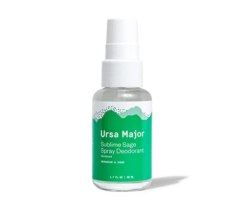 Ursa Major Sublime Sage Deodorant - Neutralizes Odor, Aluminum-Free, Vegan - 1.79 oz