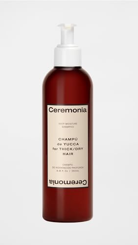 Ceremonia Moisturizing Shampoo - Deep Cleansing, Boosts Shine, Color Safe - 8.5 Fl Oz