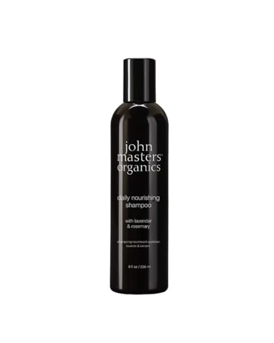 John Masters Organics Daily Nourishing Shampoo - Hydrates & Purifies with Lavender, Rosemary - 8oz
