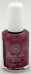 Honeybee Gardens Watercolors Nail Enamel - Non-Toxic, Chip Resistant, Medium Berry - 0.05 oz