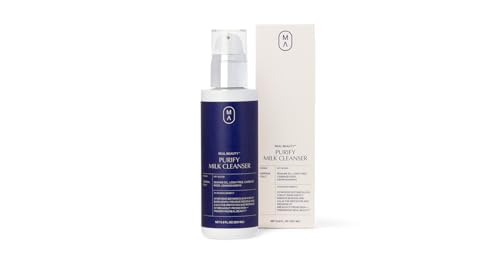 Real Beauty Purify Milk Cleanser - Balances & Hydrates Oily Skin, Vegan & Cruelty-Free - 6.8oz