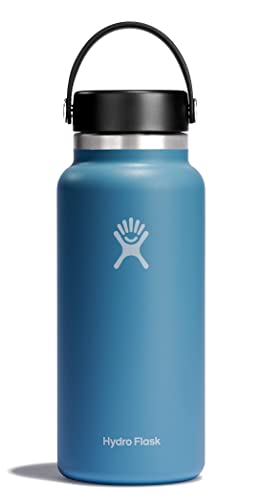 Hydro Flask Wide Mouth Bottle - Temperature Retention, BPA-Free, Durable Stainless Steel - 32oz