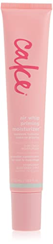 Cake Beauty Moisturizer - Hydrating Primer with Hyaluronic Acid, 1.69oz - Vegan, Fragrance-Free