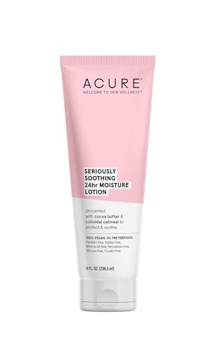 Acure Body Lotion - Intense Hydration, Gentle Care for Dry & Sensitive Skin - 8 Fl Oz