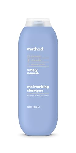 Method Moisturizing Shampoo - Nourishing Coconut, Rice Milk, Paraben & Sulfate Free - 14oz