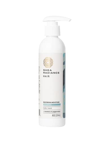 Shea Radiance Shampoo - Ultra-Nourishing for Curly & Dry Hair, Paraben-Free - 8oz