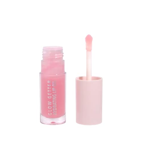 Moira Glow Getter Lip Oil - Hydrating, Vegan, Cruelty-Free - Bubble Pink, 009