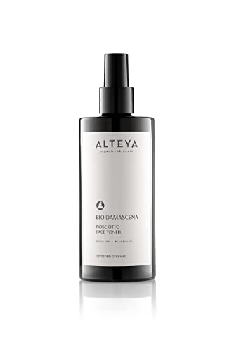 Alteya Organics Facial Toner - USDA Certified Organic, Balancing Rose Mist - 6.8 Fl Oz