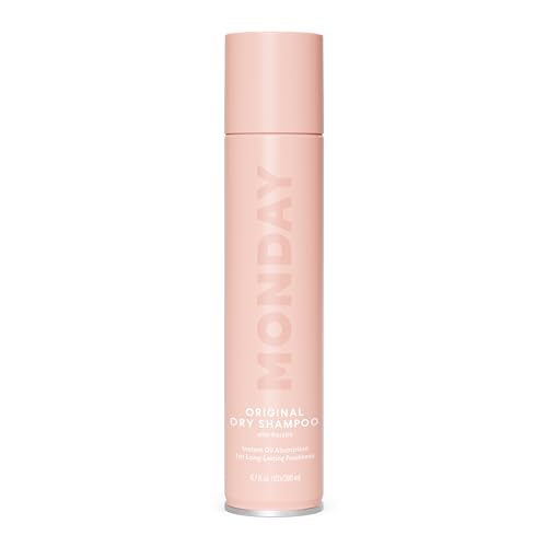MONDAY HAIRCARE Dry Shampoo - Freshens Hair, Nourishes with Keratin, 100% Recyclable - 6.7oz