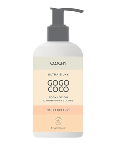 Coochy Ultra Silky Body Lotion - Hydrates, Prevents Bumps, Paraben-Free - Mango Coconut, 8 oz