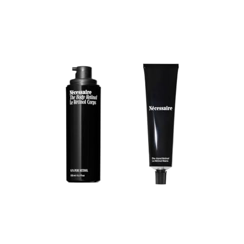 Nécessaire Body Care Set - Retinol Duo for Youthful Skin, Dermatologist-Tested - Body & Hand