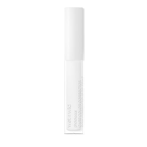 wet n wild Photo Focus Care Color Corrector - Niacinamide-Infused, Buildable, Lightweight - White