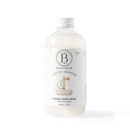 Bathorium Little Charlie Bubble Bath - Nourishing Coconut Milk & Oatmeal for Sensitive Skin - 8oz