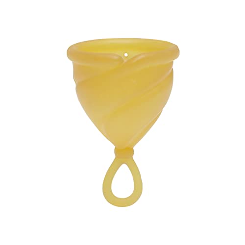 Loop Cup Menstrual Cup - 12H Comfort, Plant-Based Rubber, Biodegradable - Large Size