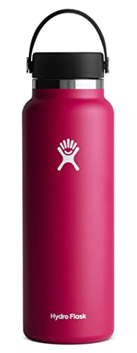 Hydro Flask Wide Mouth Bottle - Insulated for Hot & Cold Drinks, BPA-Free, 32oz