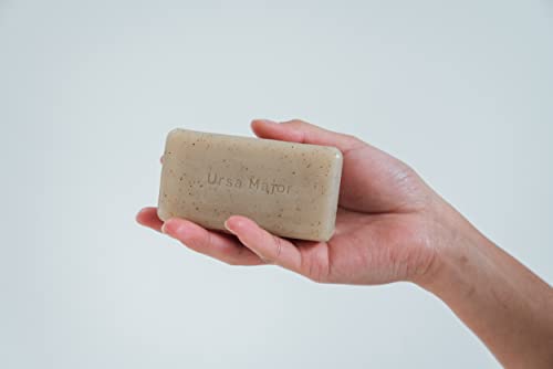 Ursa Major Morning Mojo Bar Soap - Exfoliating Cleanse, Natural Ingredients - 5 oz