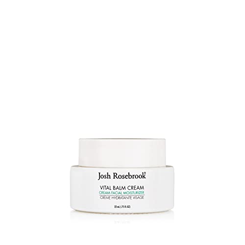 Josh Rosebrook Vital Balm Cream - Hydrating Facial Moisturizer, Supports Skin Barrier - 22mL