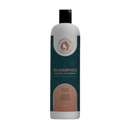 STRENGTH HAIR Shampoo - Nourishing & Strengthening, Botanical Ingredients - Sulfate-Free