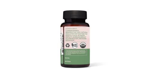 Maharishi Ayurveda Organic Shatavari Tablets - Hormone Balance & Reproductive Support - 60ct