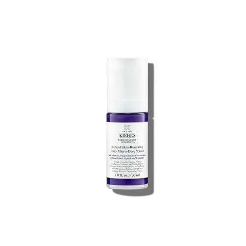 Kiehl's Daily Micro-Dose Retinol Face Serum - Reduces Wrinkles, Firms Skin, Hydrating - 1 fl oz