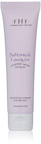 FarmHouse Fresh Lavender Milk Lotion - Hydrating for Dry Skin, Lavender Cookie Scent - 2 fl. oz.