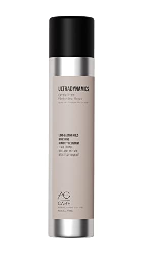 AG Care Hair Spray - Extra Firm Hold, Vegan Ingredients, Glossy Finish - 10 Fl Oz