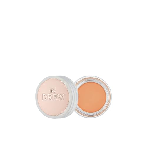 FLOWER Beauty Concealer - Brightens Dark Circles, Hydrates with Vitamin E & Jojoba - Medium Peach