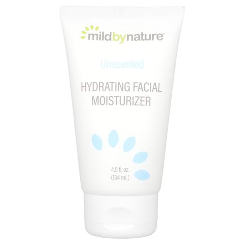 Mild By Nature Hydrating Facial Moisturizer - Nourishing Oils for Soft Skin, pH Balanced - 4.5oz