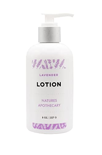 NATURE'S APOTHECARY Body Lotion - Nourishing Moisture for Sensitive Skin, Hypoallergenic - 8oz