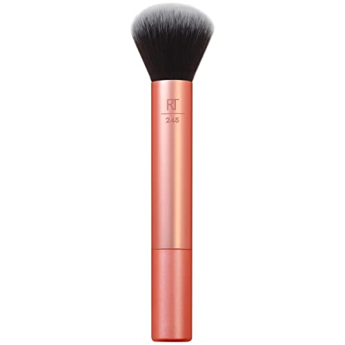 Real Techniques Everything Face Brush - Flawless Finish, Cruelty-Free, Vegan - 1 Count