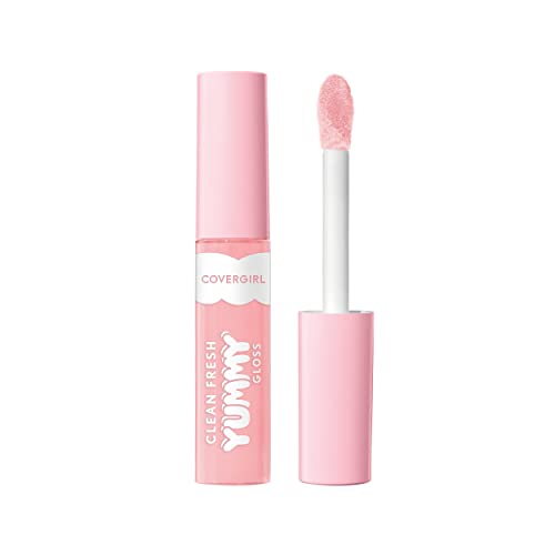 COVERGIRL Lip Gloss - Juicy Hydration with Natural Scents, Vegan, Gluten-Free - Coconuts About You