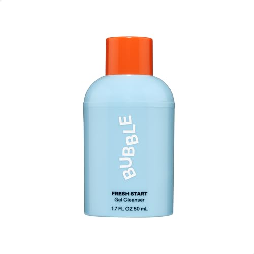 Bubble Skincare Fresh Start Gel Cleanser - Gentle Exfoliation with Aloe Vera & Caffeine - 50ml