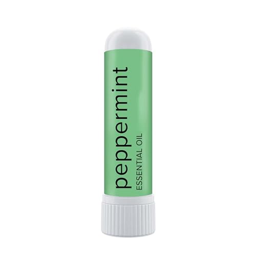 MOXE Peppermint Essential Oil Inhaler - Pure, No-Mess Aromatherapy for Refreshing Calm - 1 Pack