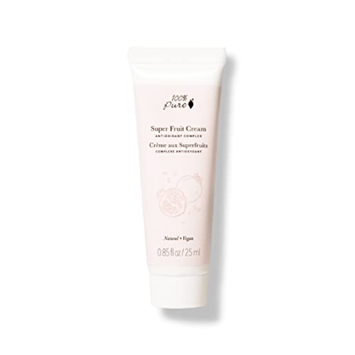 100% PURE Moisturizer - Nourishing Superfruit Cream with Antioxidants & Vitamins - 0.85oz