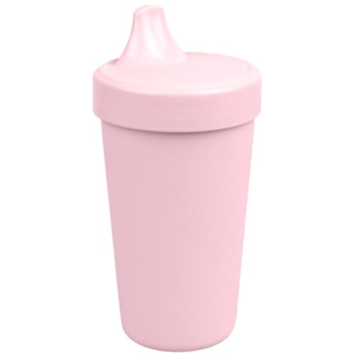 Re-Play Sippy Cup - Durable, Leak-Proof Design, Made from Recycled Materials - Ice Pink, 10oz