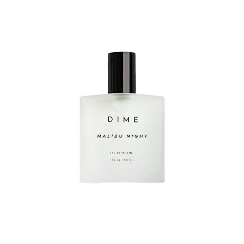 Dime Beauty Perfume Malibu Night - Light Floral Musk, Hypoallergenic, Vegan - 1.7 oz