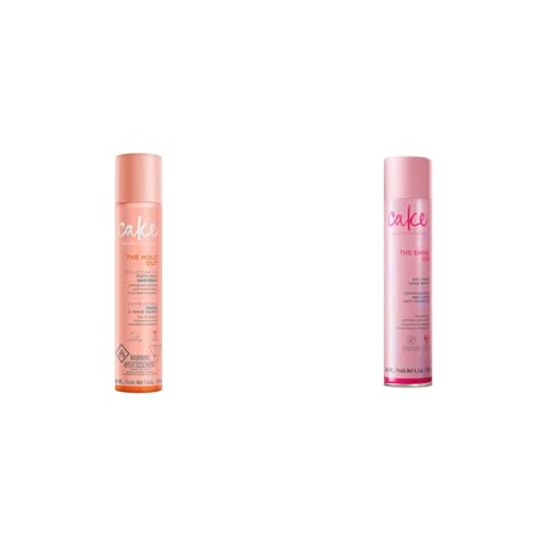 Cake Beauty Hair Spray - Flexible Hold & Volume, Anti-Frizz Shine, Vegan - Birthday Cake Scent