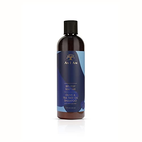 As I Am Shampoo - Relieves Dandruff & Itchy Scalp, Zinc Pyrithione, 12oz Moisturizing Formula