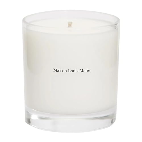 Maison Louis Marie Candle - Sandalwood & Cedarwood Luxury Fragrance, Vegan & Cruelty-Free - 8.5oz