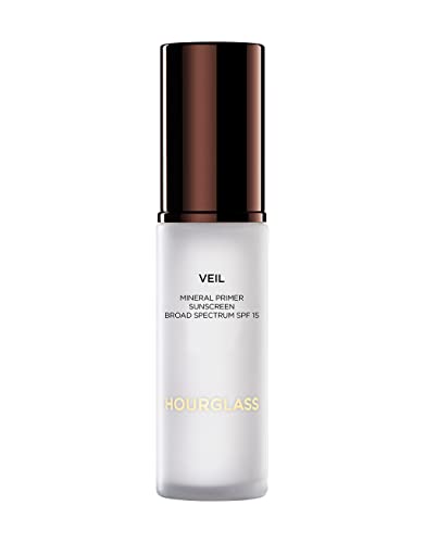 Hourglass Veil Mineral Primer - Oil-Free, SPF 15, Vegan, Minimizes Pores - 1 oz