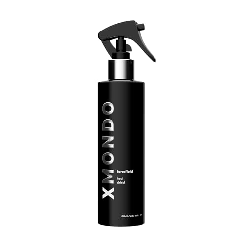 XMONDO Hair Forcefield Heat Shield - Protects Hair Up to 500°F, Vegan & Cruelty-Free - 8 Fl Oz