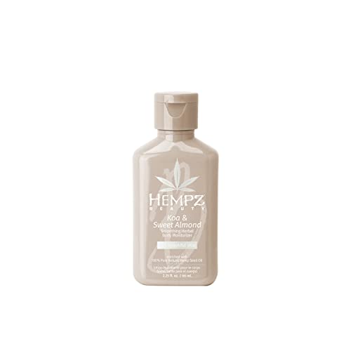 Hempz Herbal Body Moisturizer - Hydrates & Softens, Hemp Seed Oil & Shea Butter - 2.25 oz