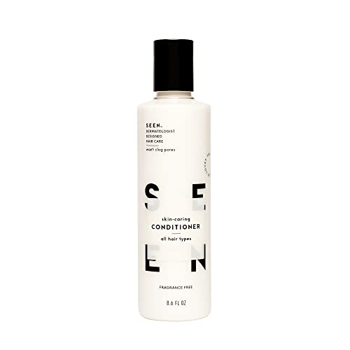 SEEN Conditioner - Fragrance Free, Non-Comedogenic, Dermatologist-Developed - 12oz