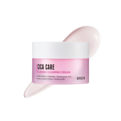 ROVECTIN Cica Care Blemish Cream - Soothes Redness, Vegan Formula with Calamine & Centella - 50ml