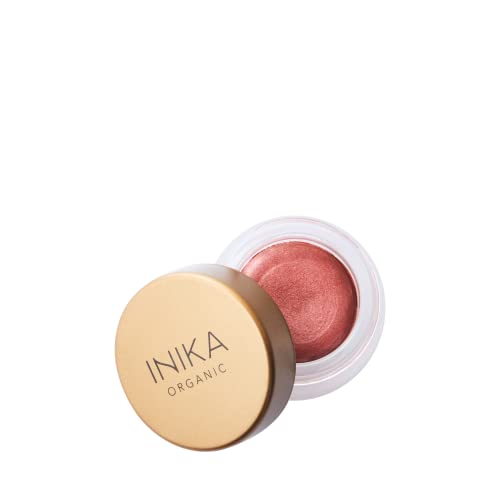 INIKA Organic Vegan Lip & Cheek Stain - Nourishing Almond Oil, Hypoallergenic - 3.5g